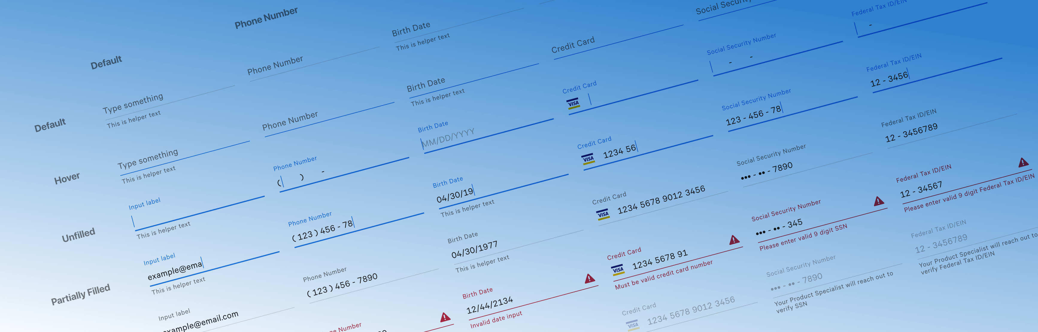 Toast marketing header pattern built from the design system